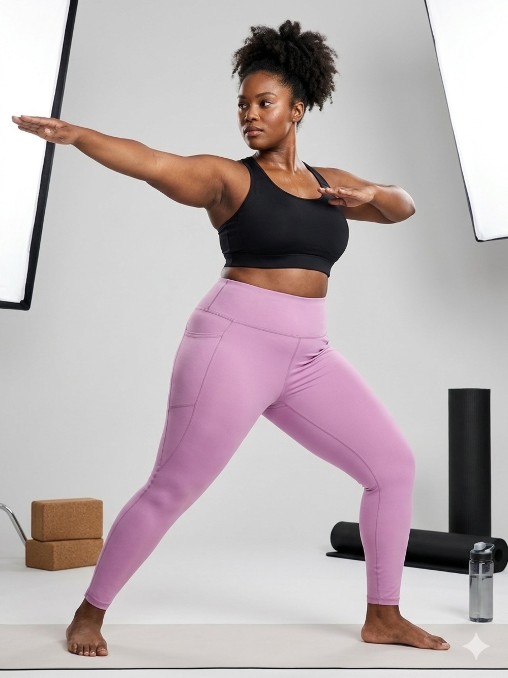 Under Armour Purple Meridian Full-length Leggings